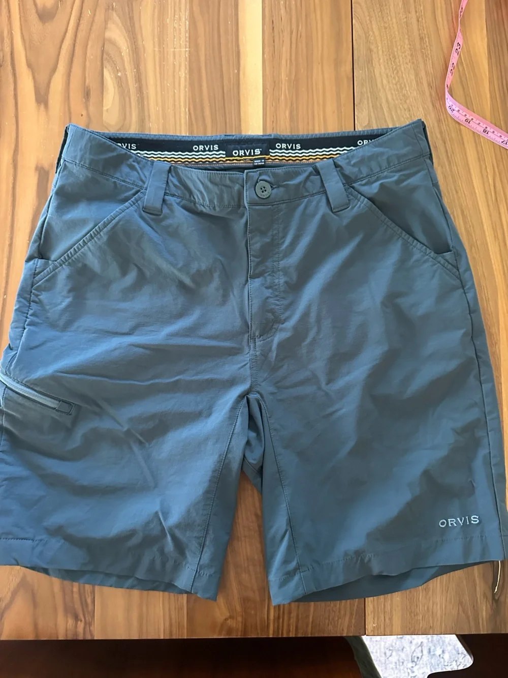 Orvis men’s Blue Quick Dry Shorts
